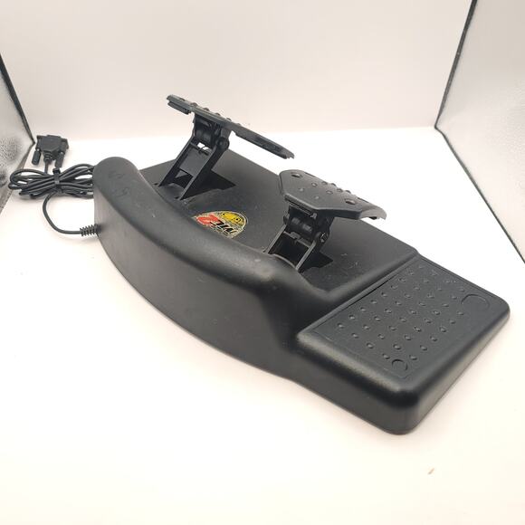 Mad Catz Sony Playstation Xbox Gamecube MC2 Racing Wheel Controller - Picture 9 of 11